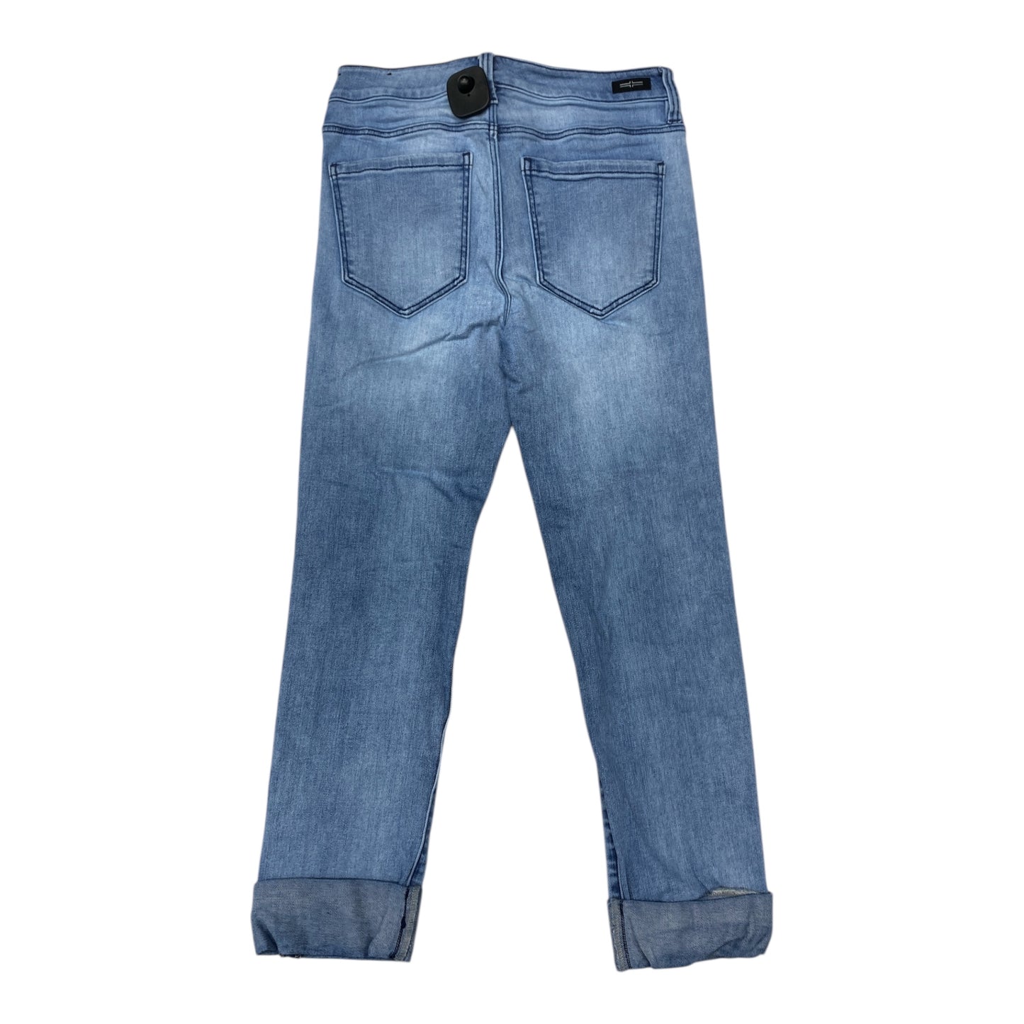 Jeans Cropped By Liverpool In Blue Denim, Size:2