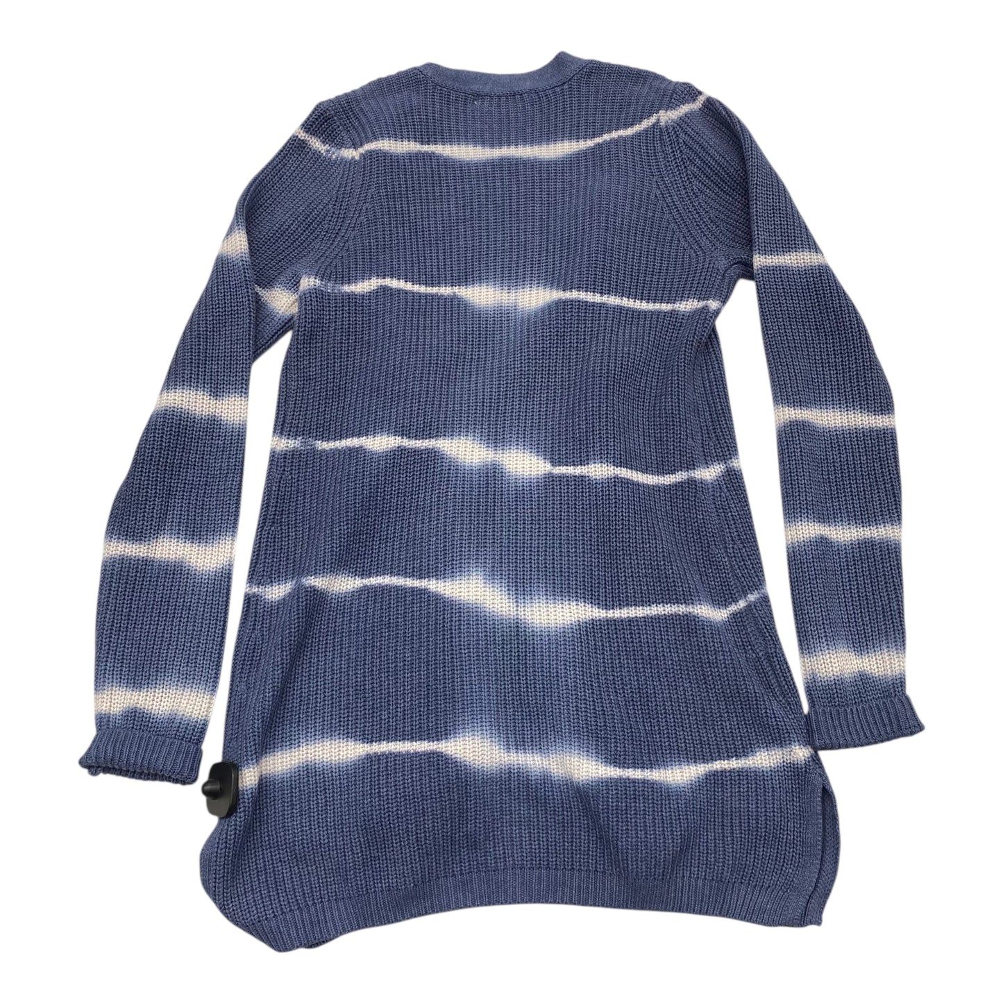 Sweater Cardigan By Cmc In Blue & White, Size:S