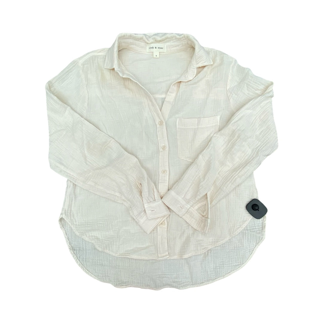 Top Ls By Cloth & Stone In Pink, Size:S