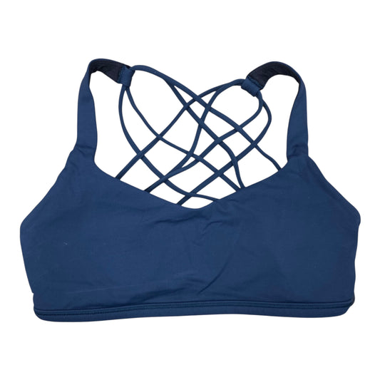 Athletic Bra By Lululemon In Navy, Size:6