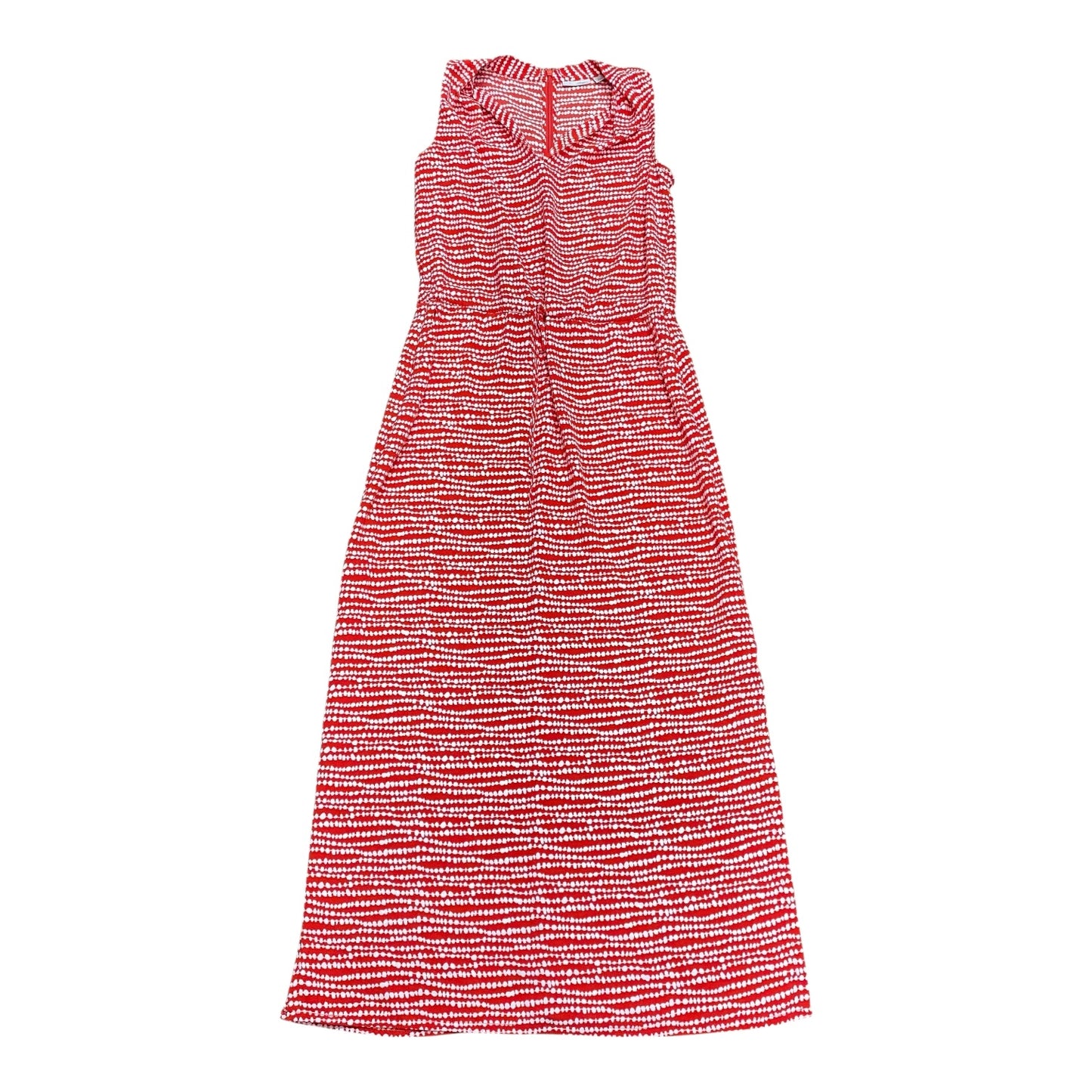 Dress Casual Maxi By Halogen In Red & White, Size:S