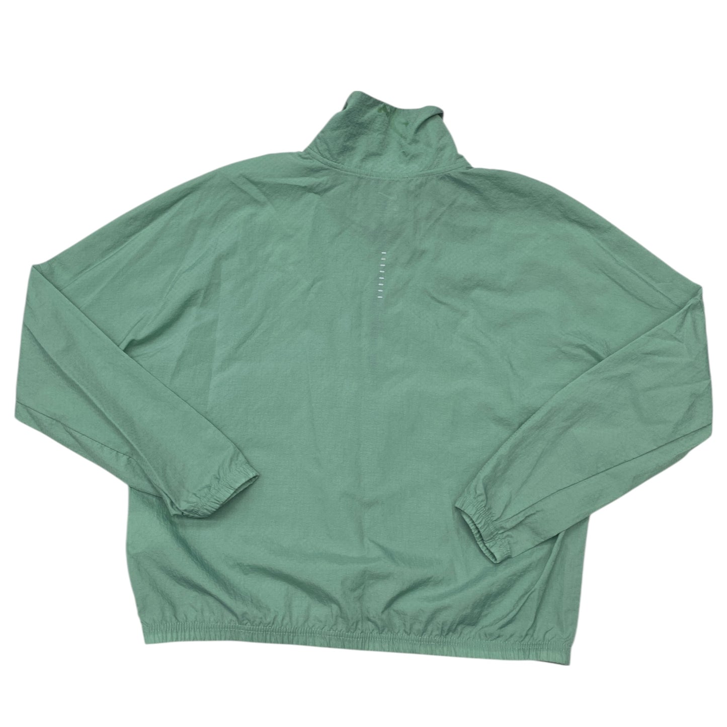 Jacket Windbreaker By Nike In Green, Size:M