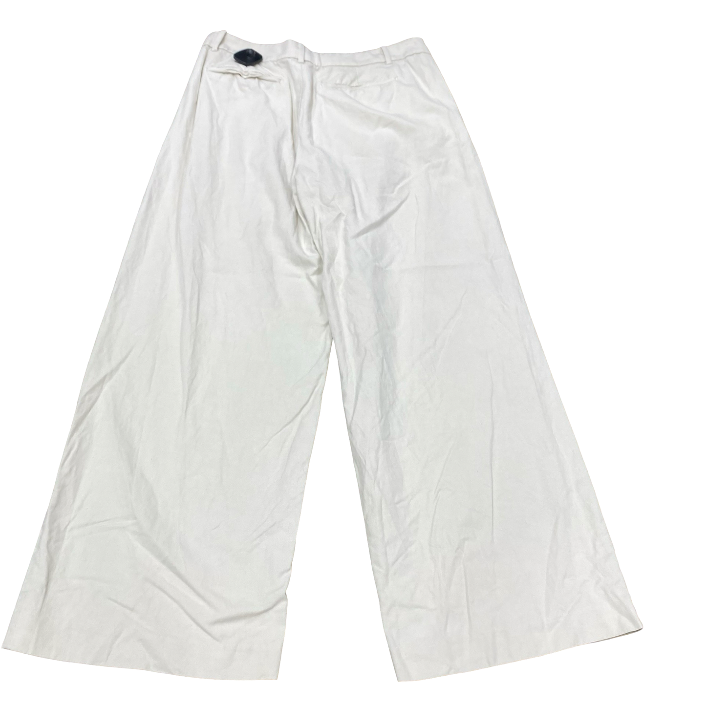 Pants Wide Leg By Madewell In Cream, Size:10