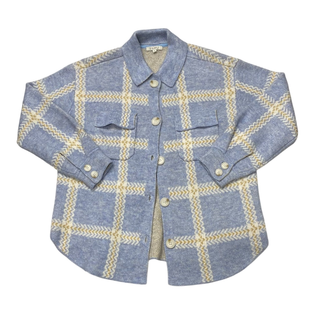 Sweater Cardigan By Z Supply In Blue, Size:S