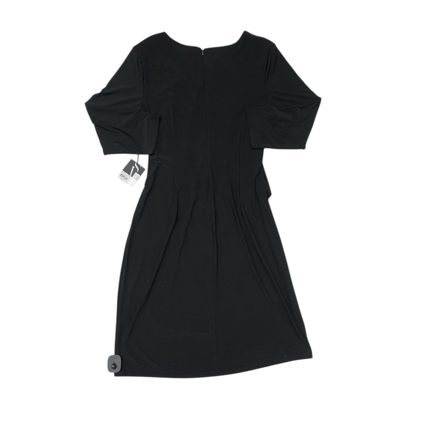 Dress Party Midi By Simply Vera In Black, Size:1X