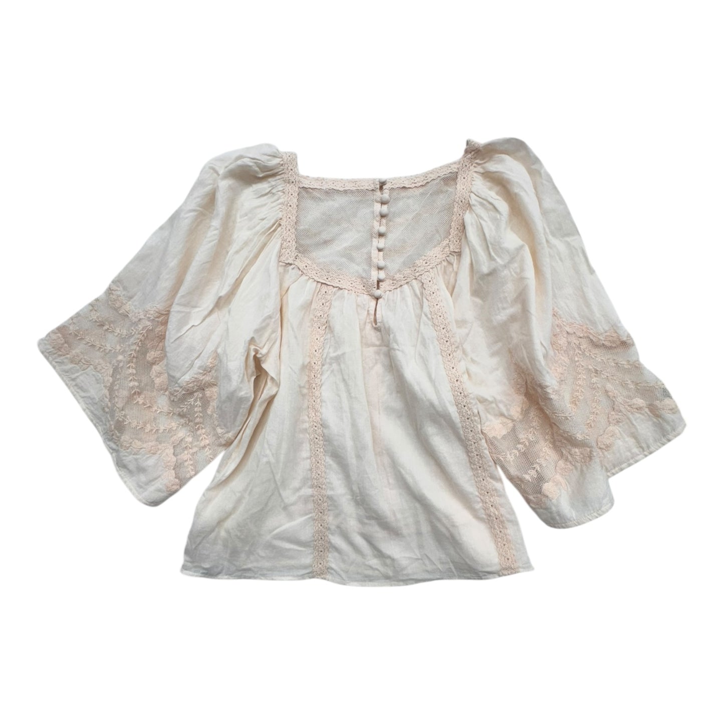 Top Ls By Anthropologie In Pink, Size:S