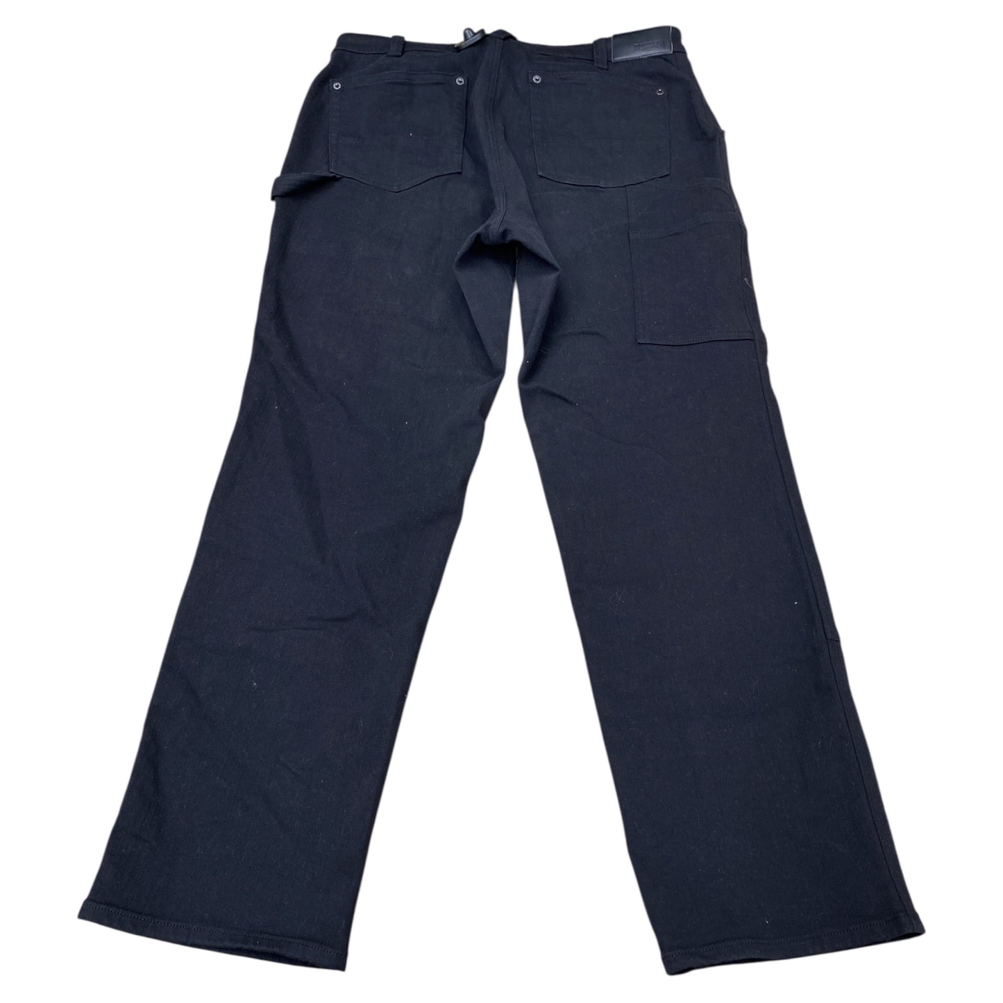 Jeans Straight By Duluth Trading In Black Denim, Size:16