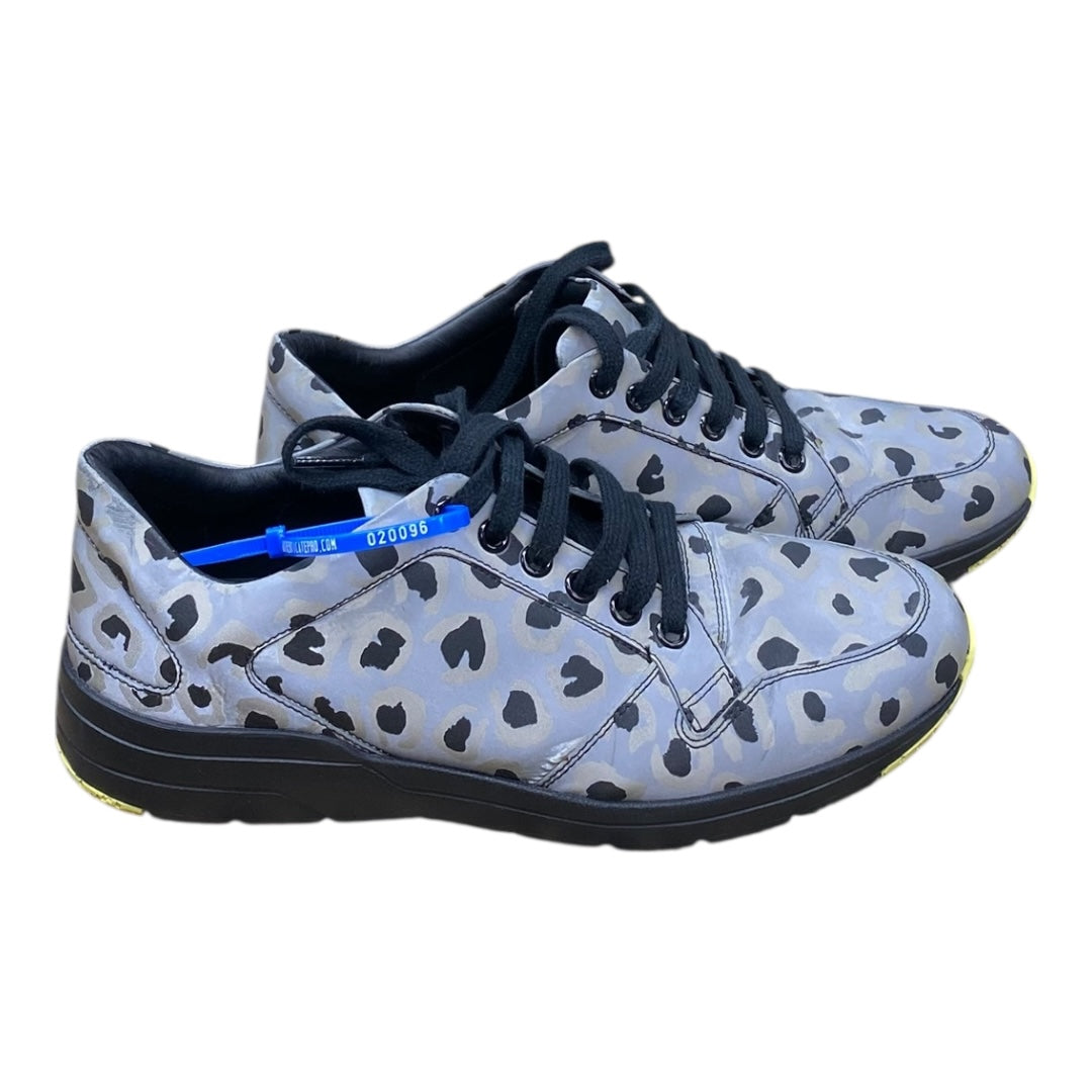 Shoes Luxury Designer By Gucci In Animal Print, Size:6.5