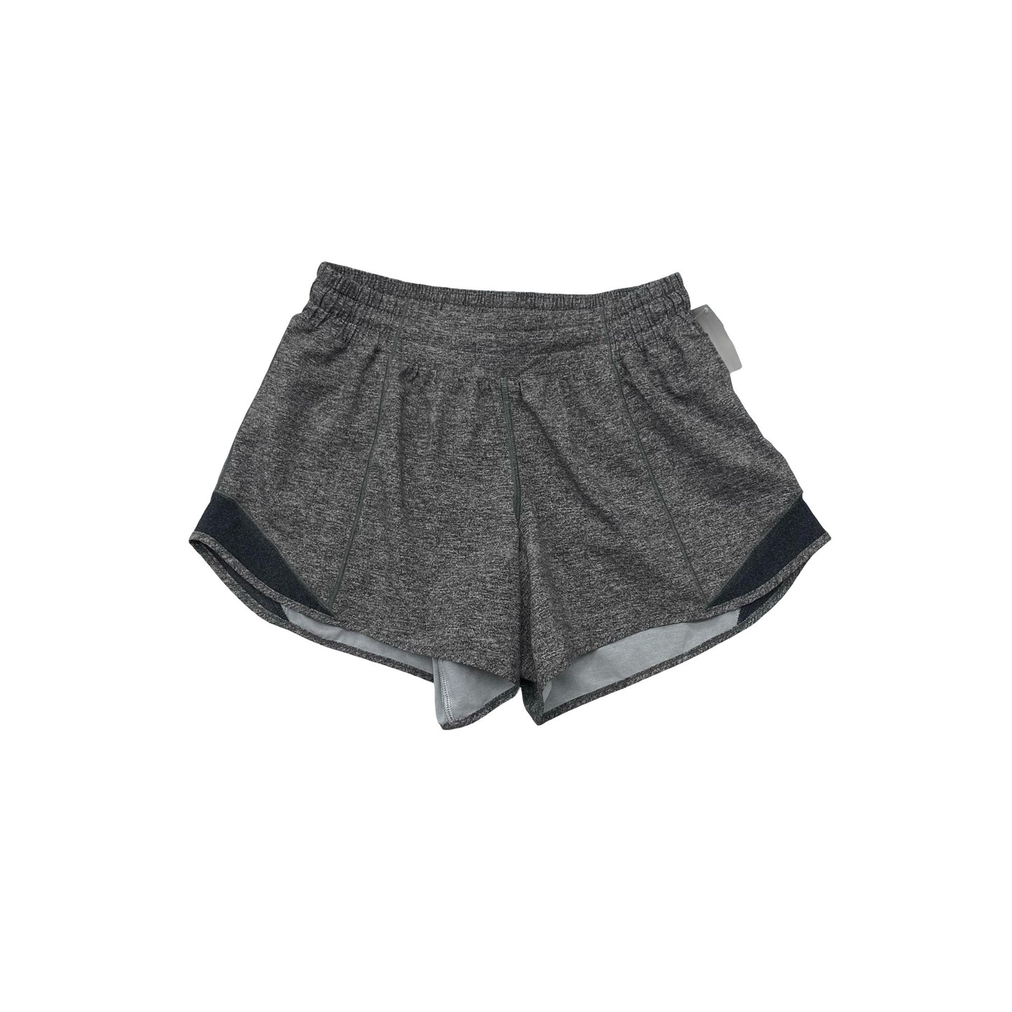 Athletic Shorts By Lululemon In Grey, Size:6