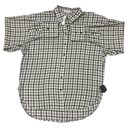 Top Ls By Madewell In Plaid Pattern, Size:M