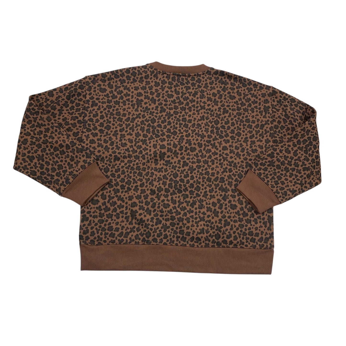 Sweatshirt Crewneck By J. Crew In Animal Print, Size:M