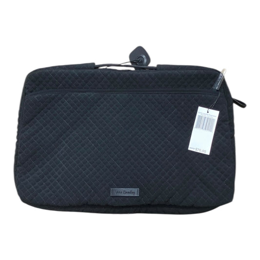 Laptop Sleeve By Vera Bradley In Black, Size:Large