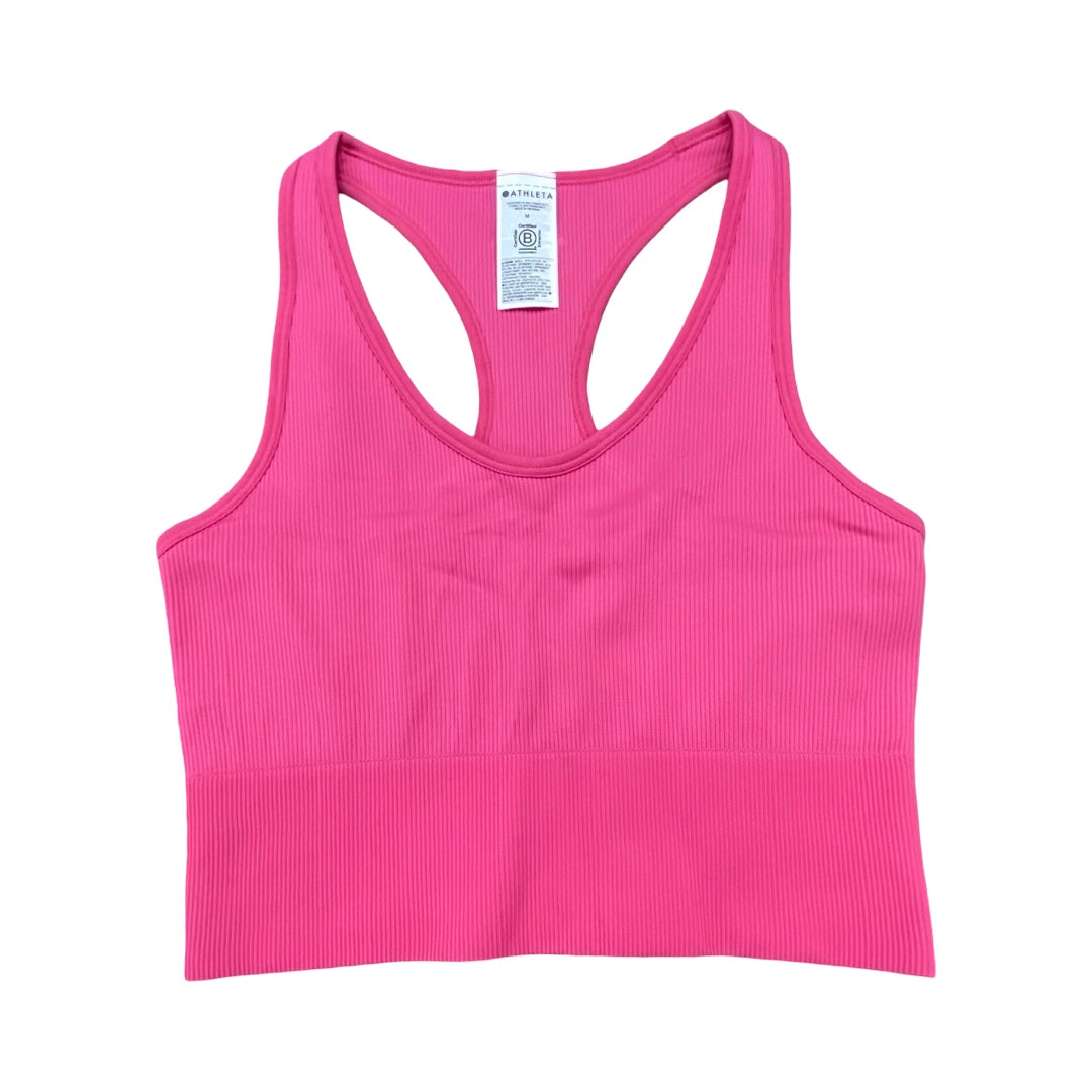Athletic Tank Top By Athleta In Pink, Size:M