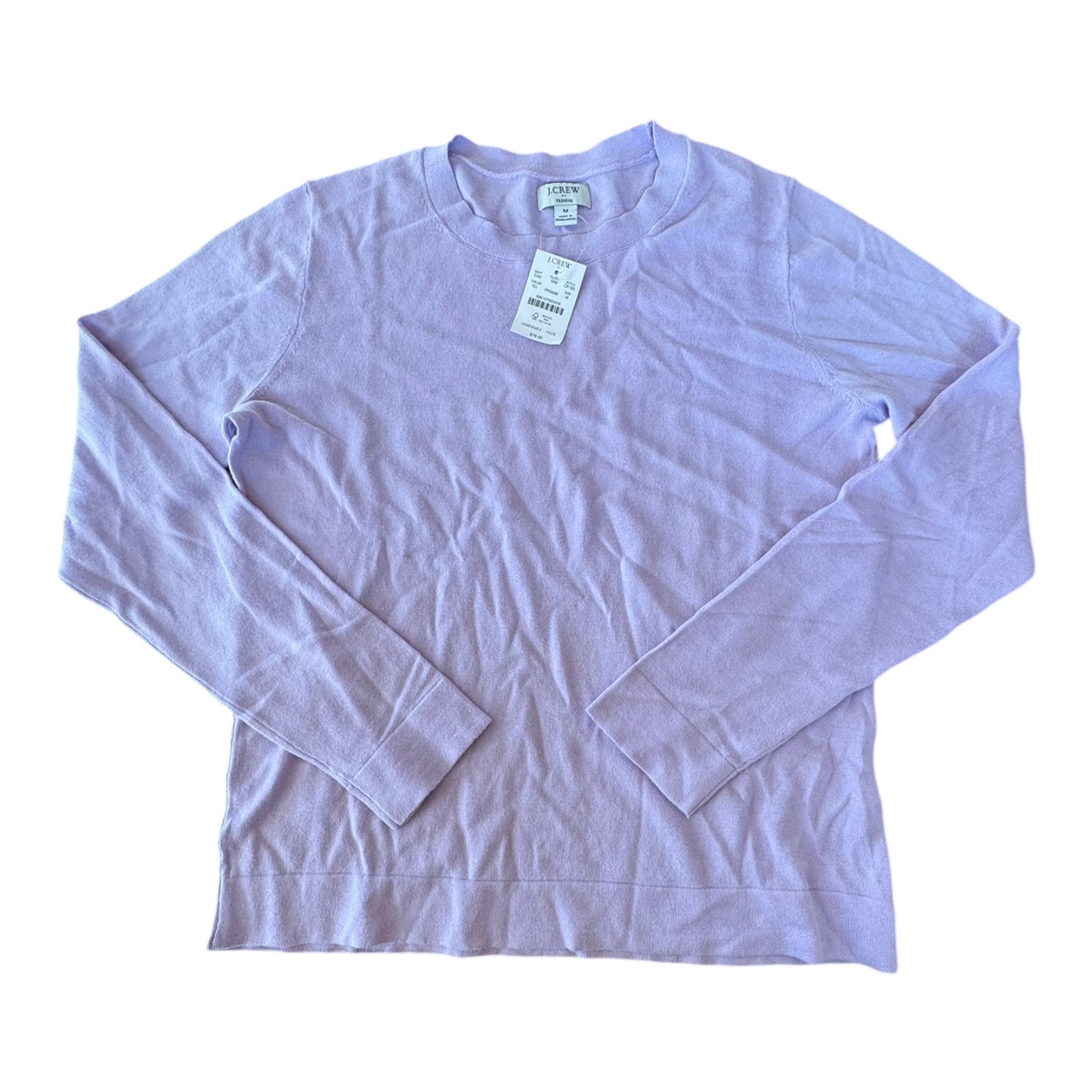 Sweater By J. Crew In Purple, Size:M