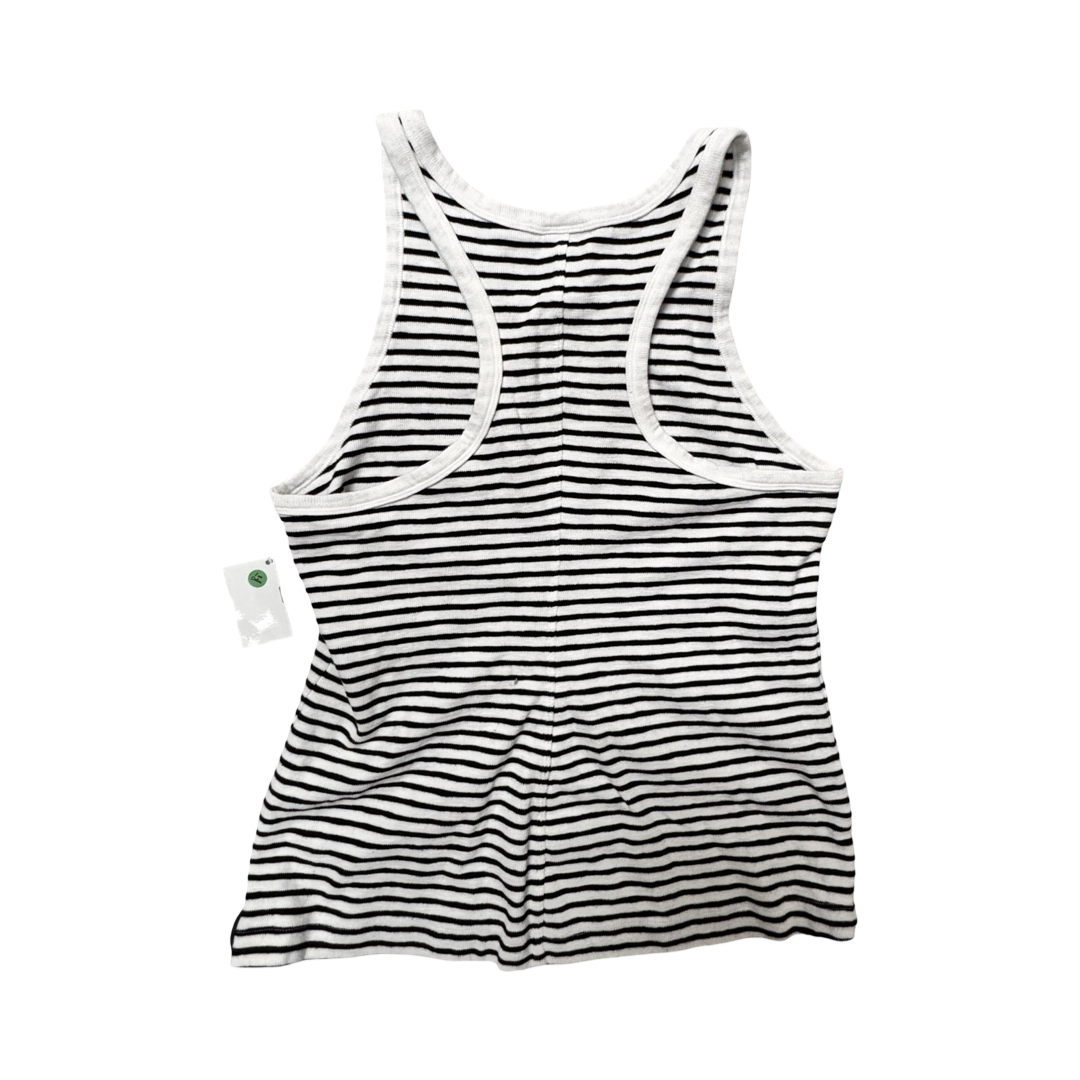 Top Sleeveless Basic By Cabi In Striped Pattern, Size:S