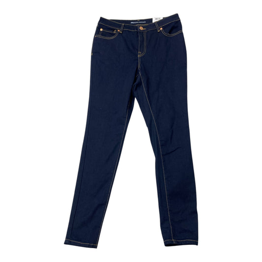 Jeans Skinny By Inc In Blue Denim, Size:12