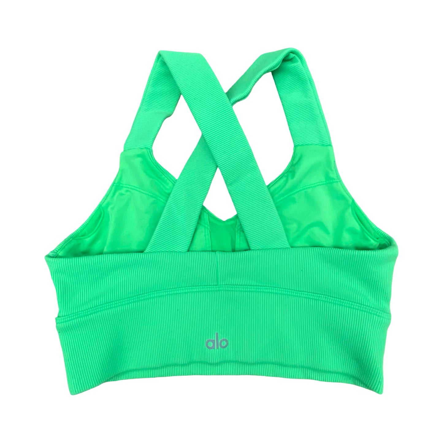 Athletic Bra By Alo In Green, Size:S