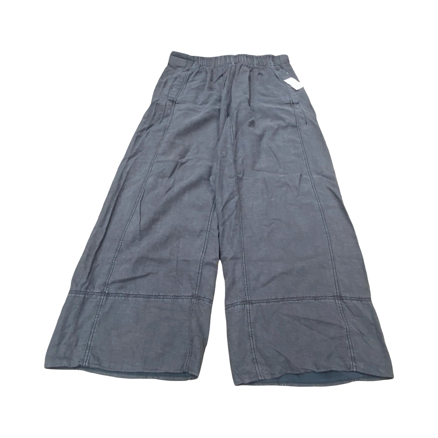 Pants Wide Leg By Free People In Grey, Size:M