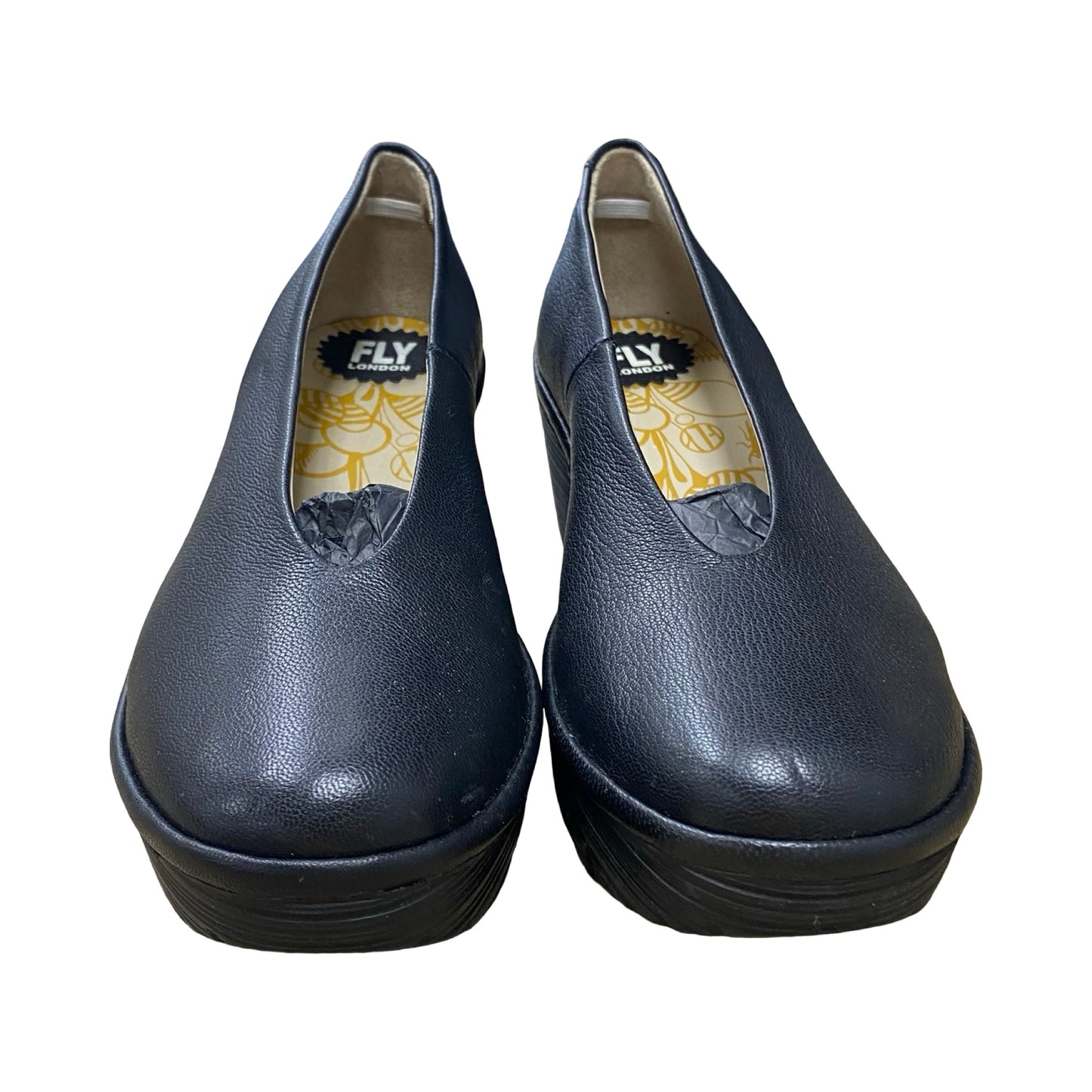 Shoes Heels Wedge By Fly London In Black, Size:9
