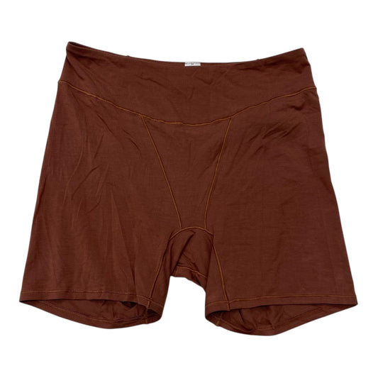 Athletic Shorts By Lululemon In Brown, Size:M
