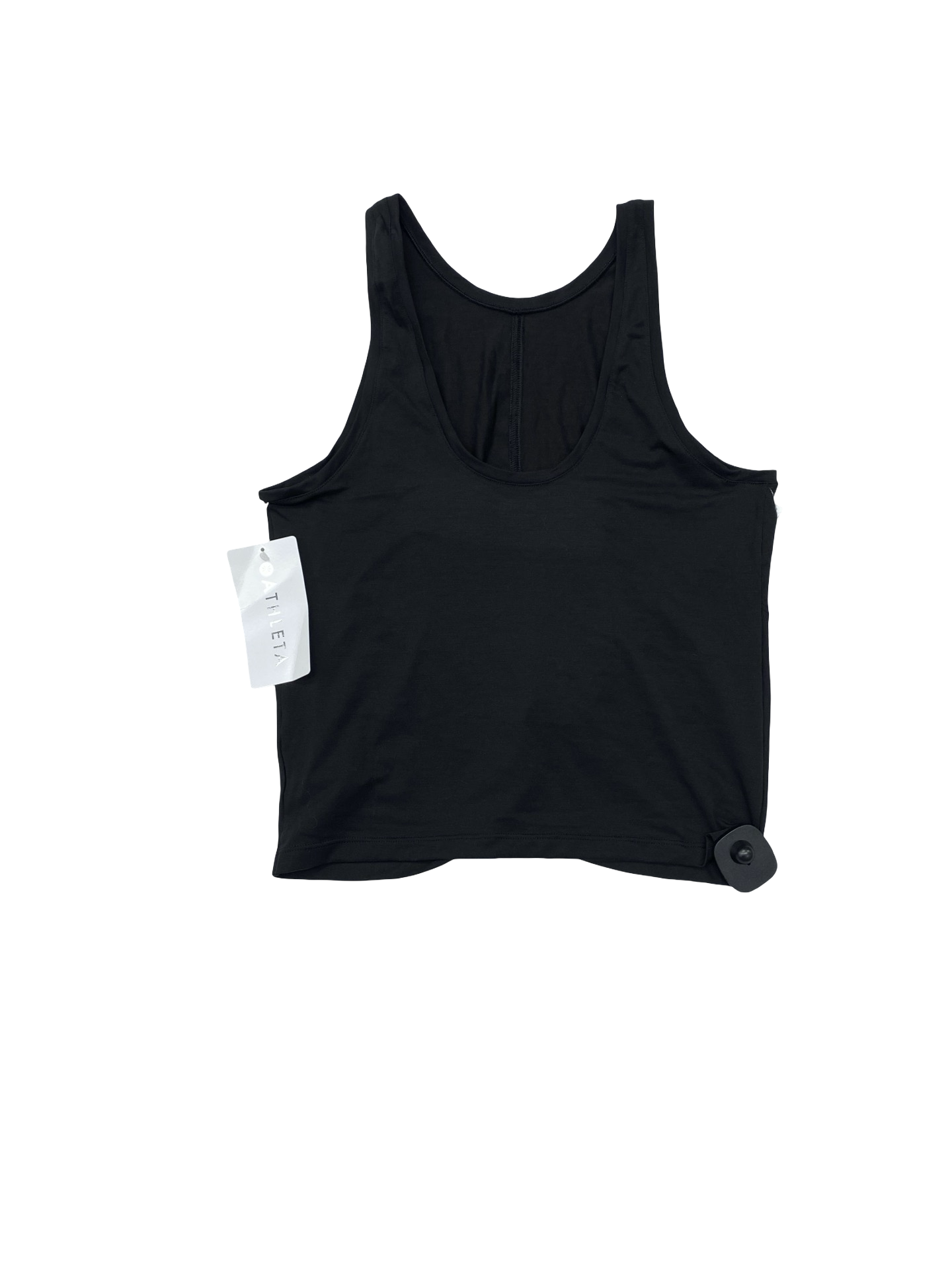 Athletic Tank Top By Athleta In Black, Size:M