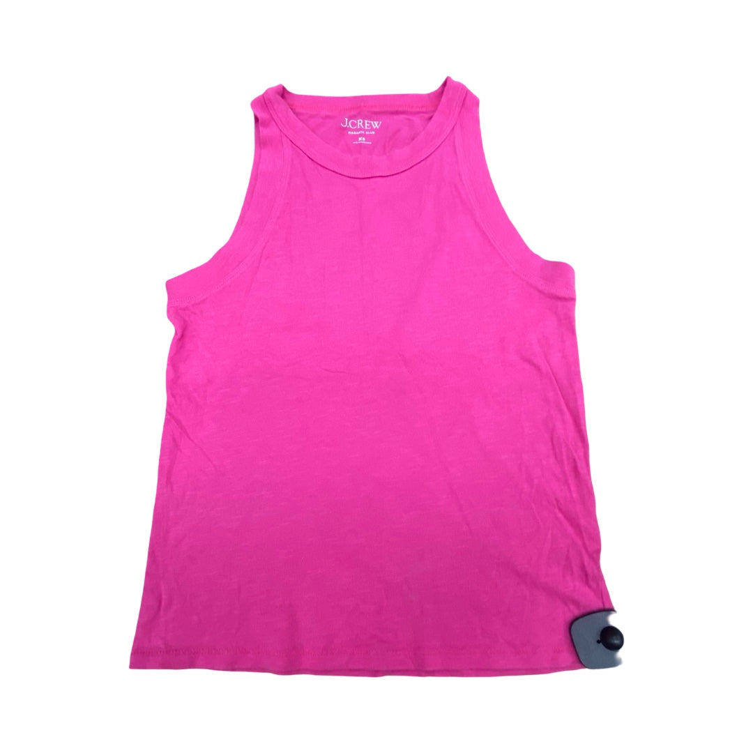 Top Sleeveless By J. Crew In Pink, Size:Xs
