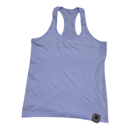 Athletic Tank Top By Lululemon In Blue, Size:12