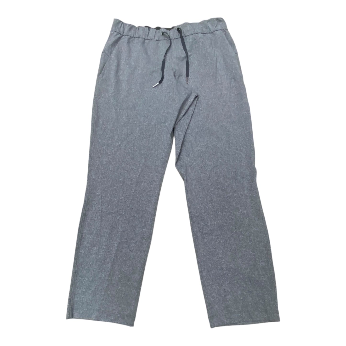 Athletic Pants By Lululemon In Grey, Size:10
