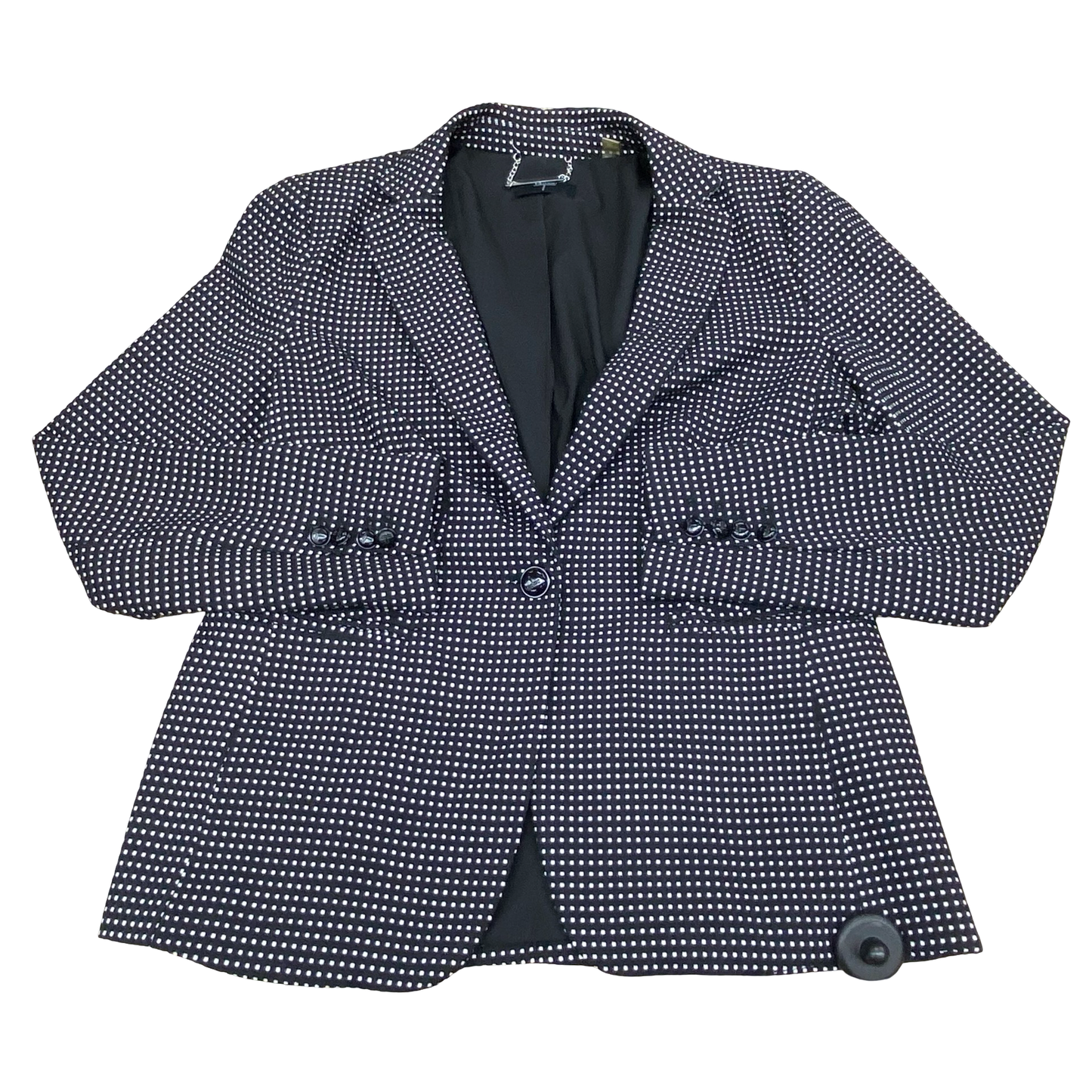 Blazer By Tahari In Polkadot Pattern, Size:6