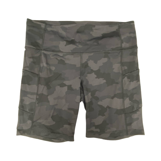 Athletic Shorts By Lululemon In Camouflage Print, Size:12