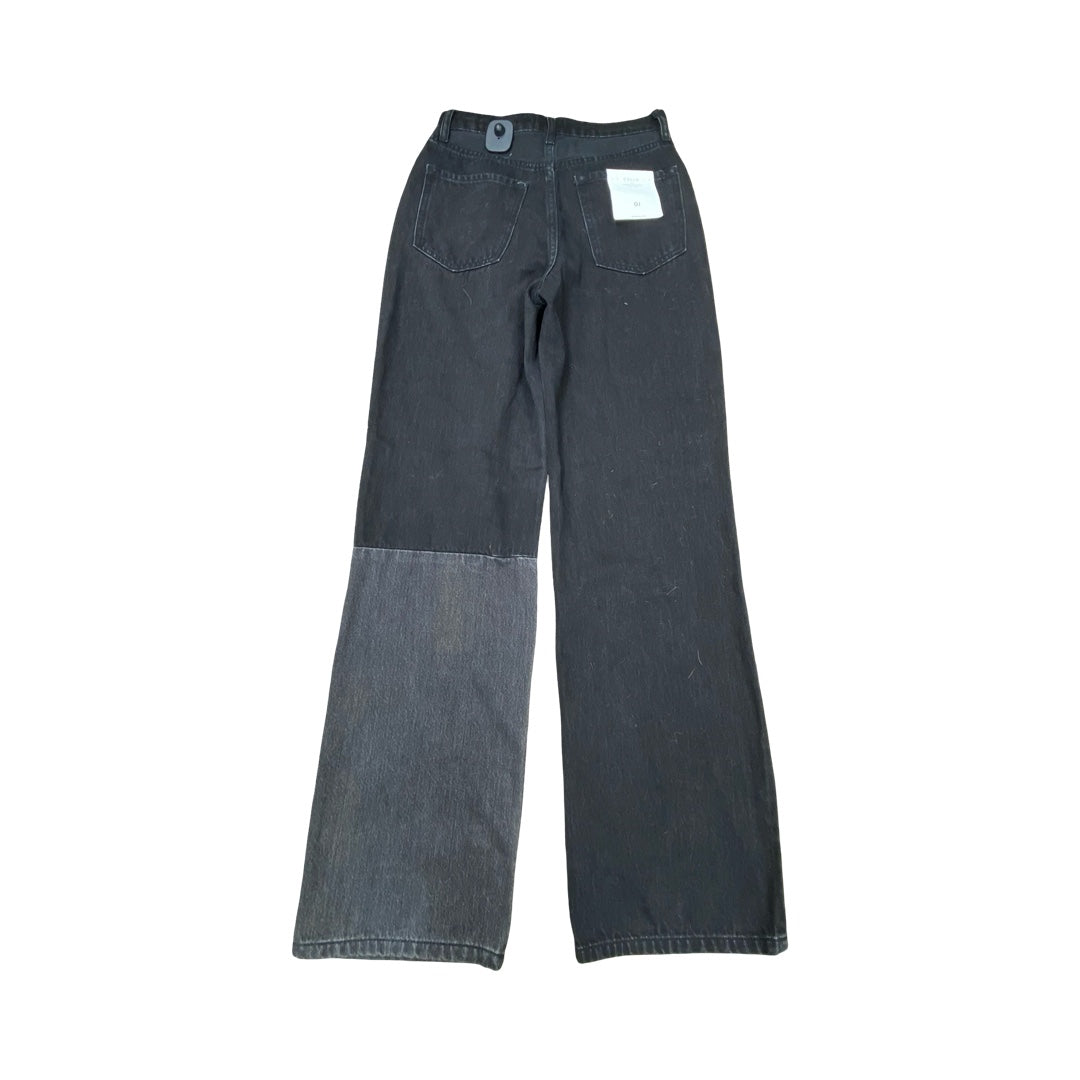 Jeans Wide Leg By Cello In Black, Size:Xs
