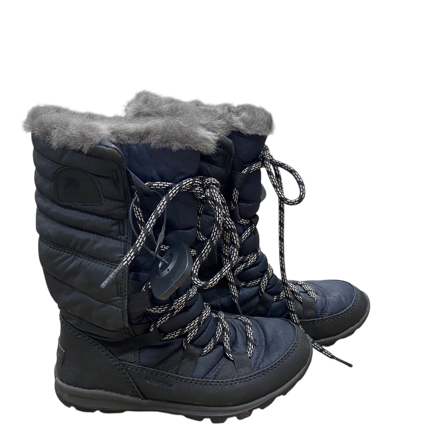 Boots Designer By Sorel In Black, Size:5.5