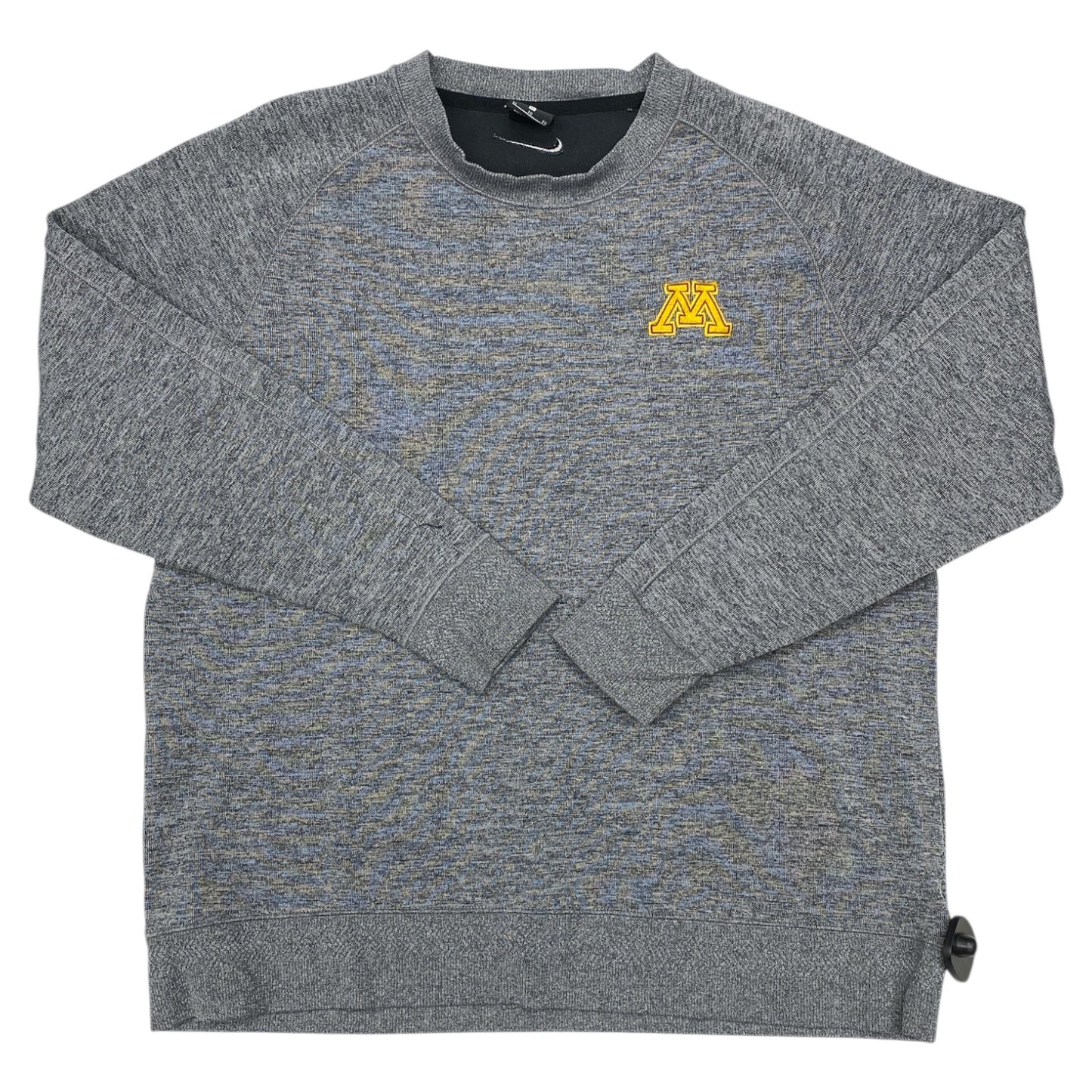 Athletic Sweatshirt Crewneck By Nike Apparel In Grey, Size:Xl