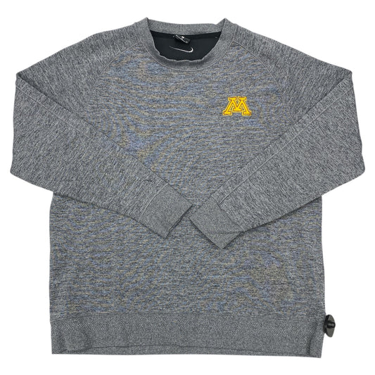 Athletic Sweatshirt Crewneck By Nike Apparel In Grey, Size:Xl