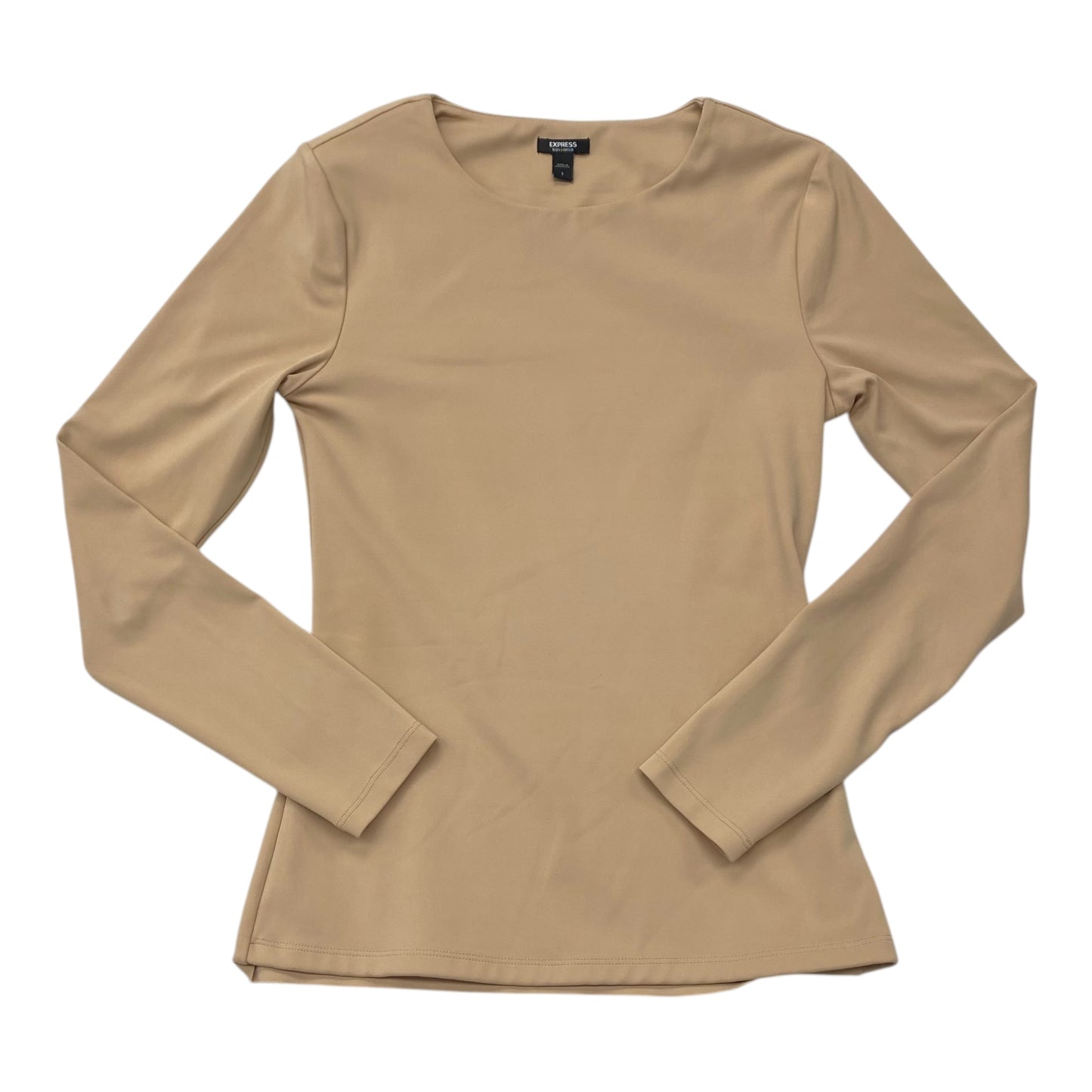 Top Ls By Express In Beige, Size:S