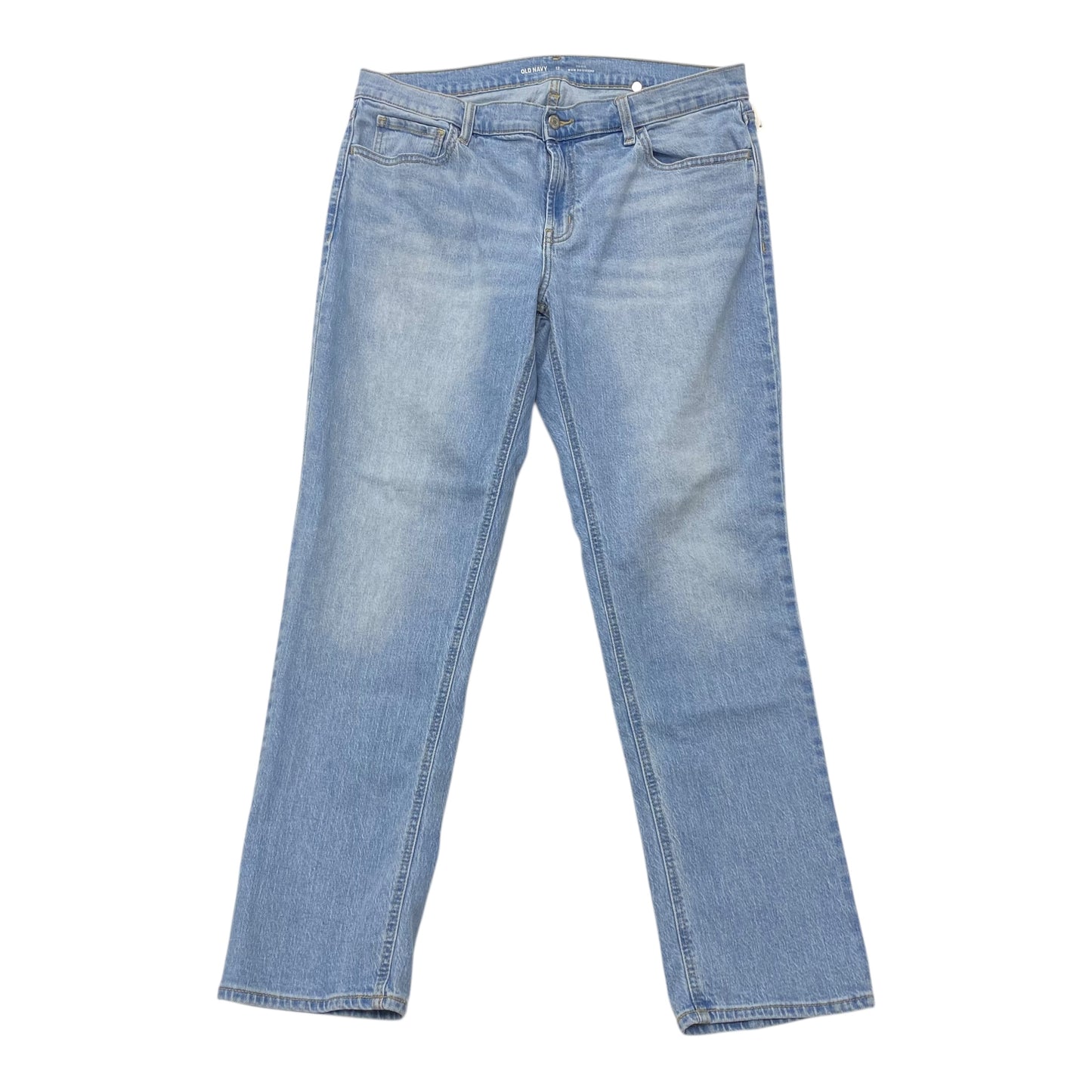 Jeans Boyfriend By Old Navy In Blue Denim, Size:12