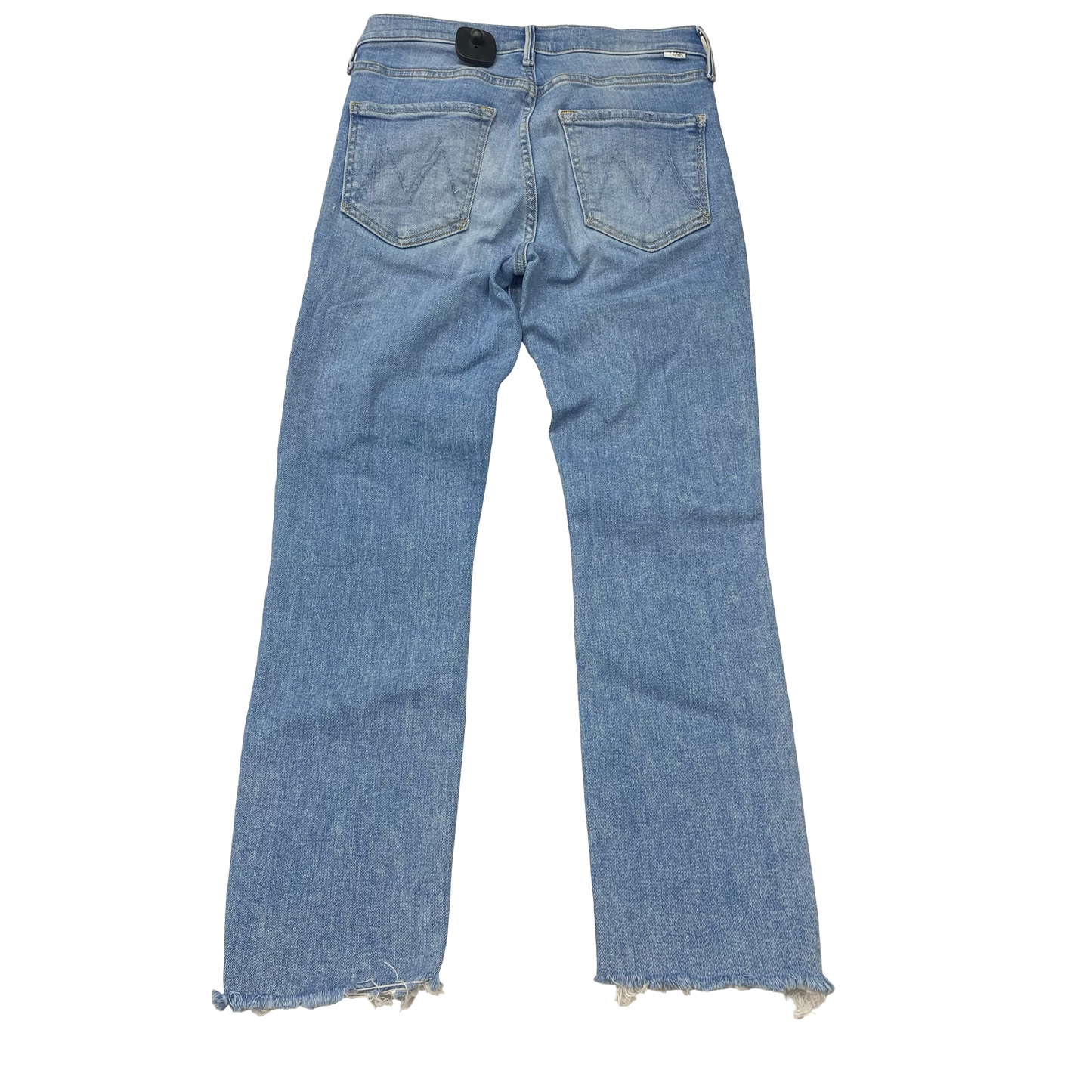 Jeans Boot Cut By Mother In Blue Denim, Size:4