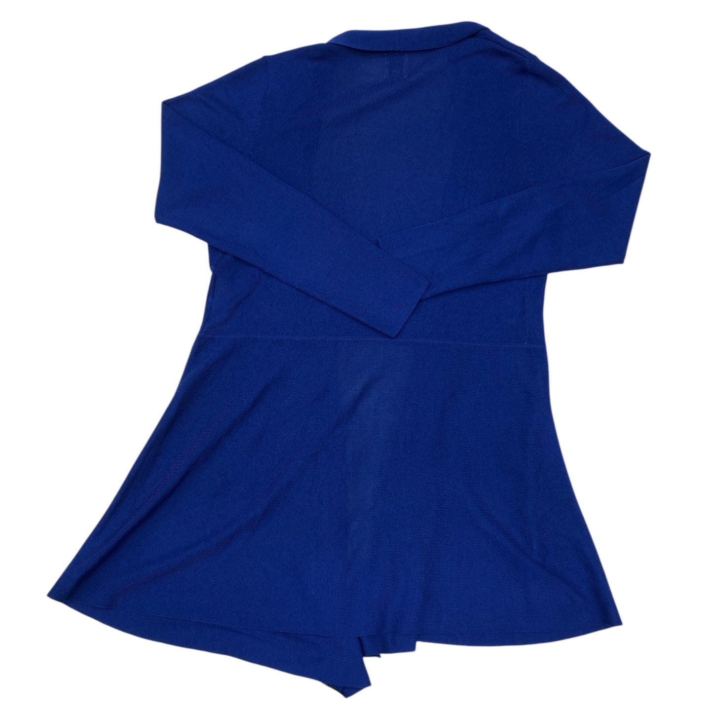 Sweater Cardigan By Anne Klein In Blue, Size:M