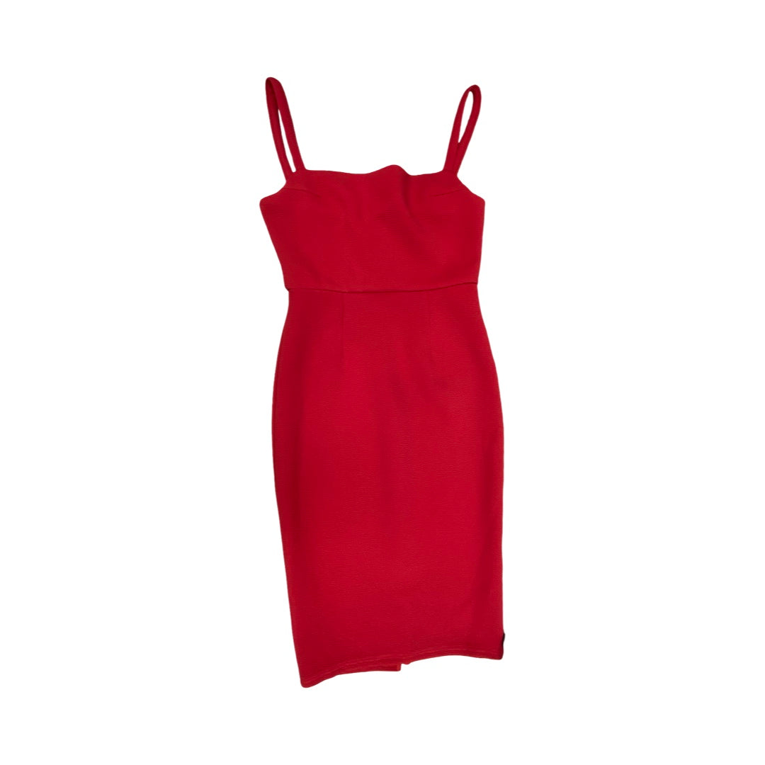 Dress Party Midi By Hello Molly In Red, Size:6