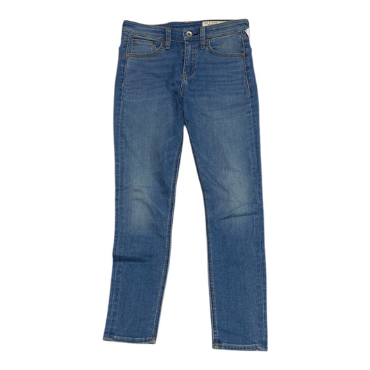 Jeans Skinny By Rag & Bones Jeans In Blue Denim, Size: 2