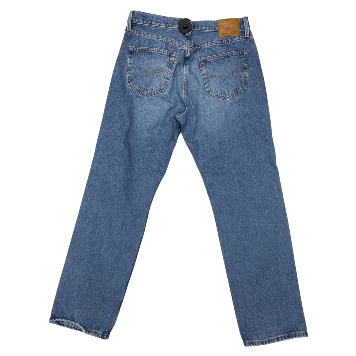 Jeans Straight By Levis In Blue, Size:8