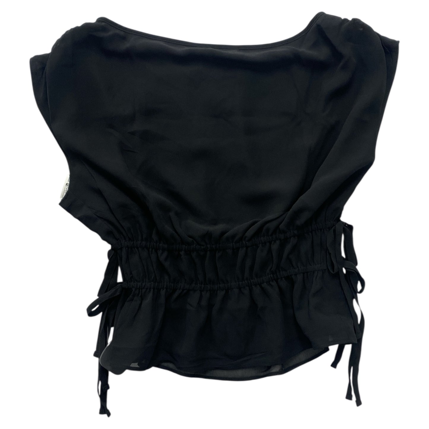 Top Sleeveless By Banana Republic In Black, Size:M