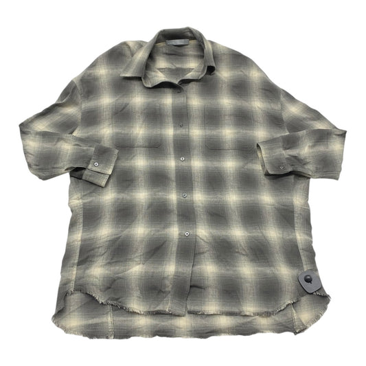 Top Ls By Vince In Grey, Size:S