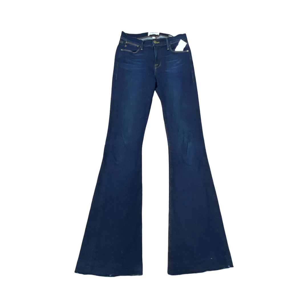 Jeans Flared By Gap In Blue Denim, Size:4