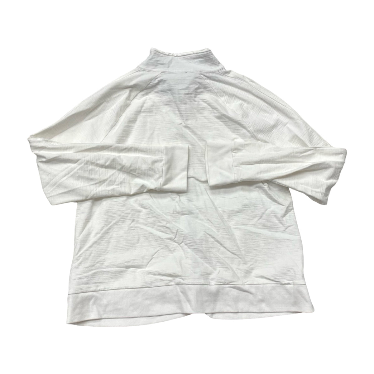 Athletic Jacket By Talbots In White, Size:Xl