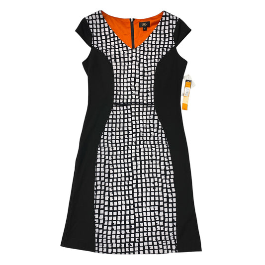 Dress Party Midi By Cmc In Black & White, Size:8