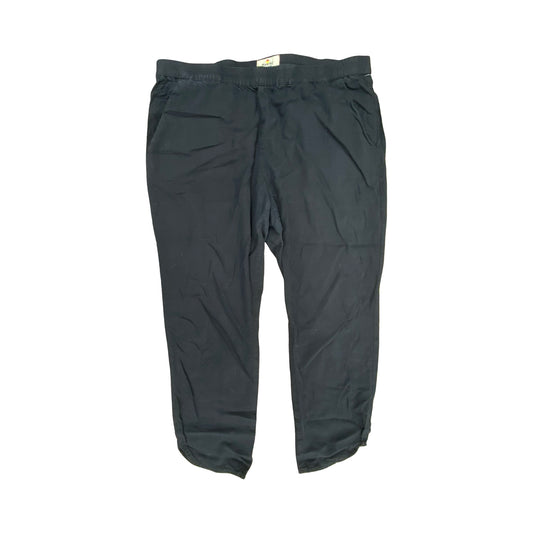 Pants Cropped By Marine Layer In Black, Size:L