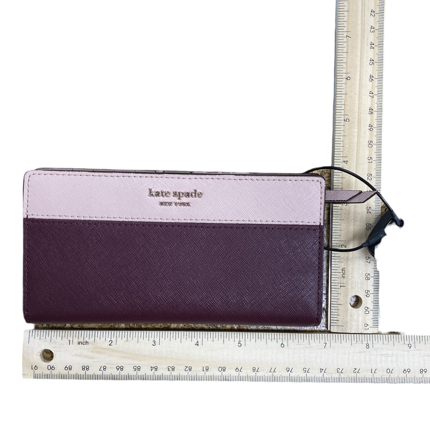 Wallet Designer By Kate Spade In Pink & Purple, Size:Medium