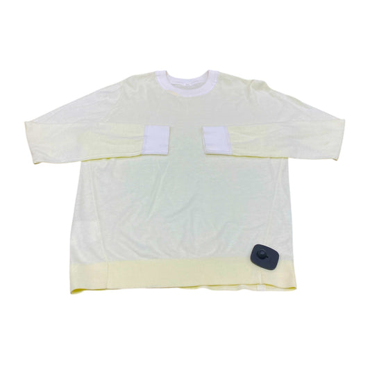 Sweater By Lululemon In Yellow, Size:S