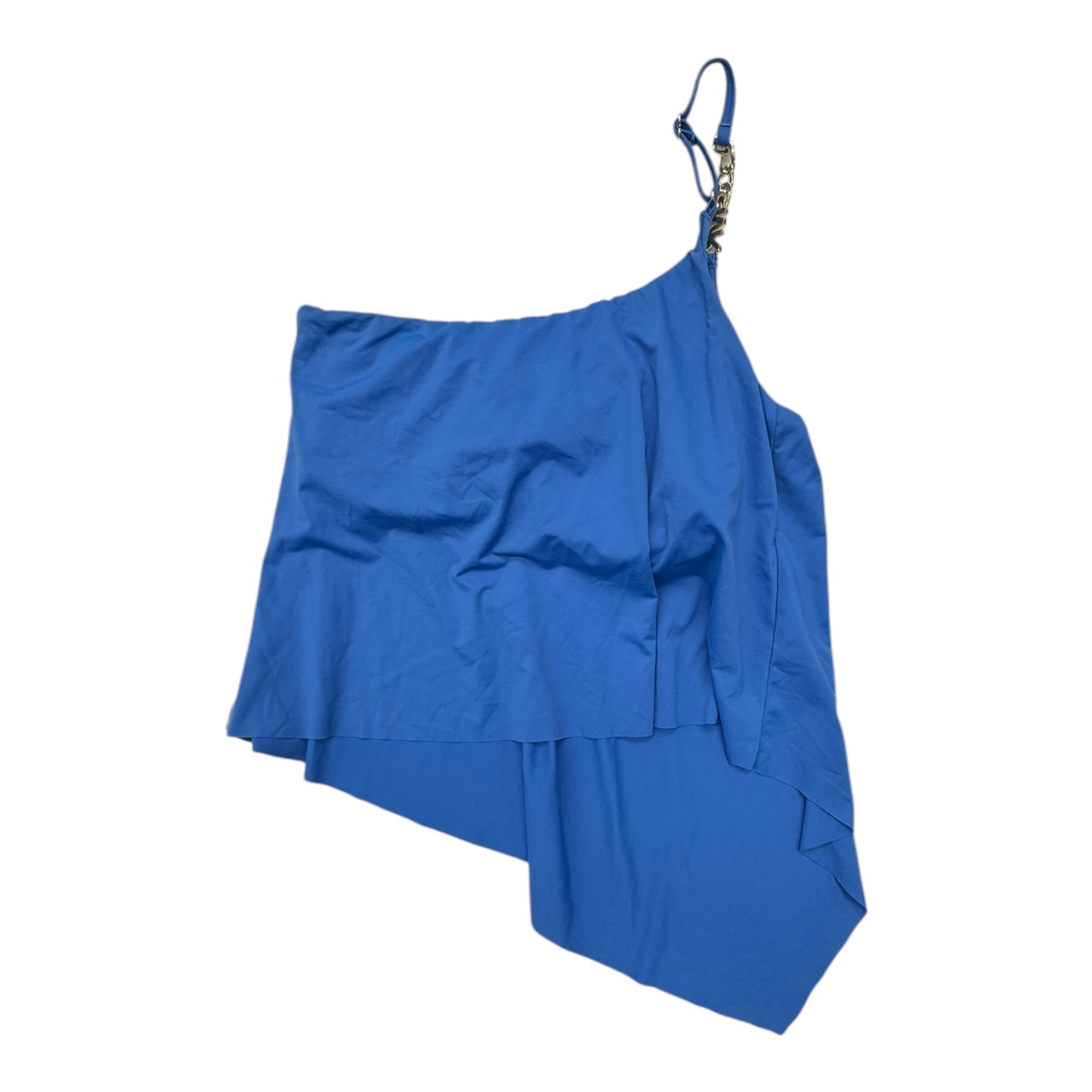 Swimsuit Top By Michael By Michael Kors In Blue, Size:M